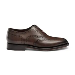 Factory Supplier Oxford Brogue Shoes Formal Mens Brogue Leather Shoes