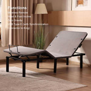 Электрическая кровать Tecforcare с регулируемой спинкой и изголовьем, моторизованная, с функцией нулевой гравитации, грузоподъемность 800 фунтов, для домашнего ухода - Product Image 5