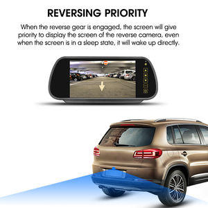 <span class=keywords><strong>Monitor</strong></span> Retrovisore Auto <span class=keywords><strong>7</strong></span> Pollici con Telecamera di Retromarcia 2-in-1, Risoluzione 800x480, Display HD Compatibile con CarPlay, Schermo TFT per Retromarcia - Product Image 5