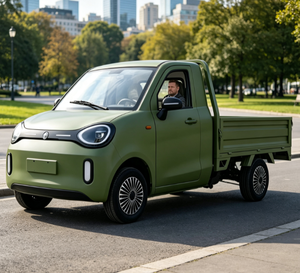Mini véhicule utilitaire électrique commercial avec système de freinage à disque avant et à tambour arrière, capacité de chargement élevée, <span class=keywords><strong>camion</strong></span> utilitaire électrique équipé - Product Image 3