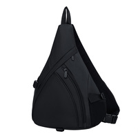 Sac de poitrine décontracté à fermeture éclair, nouveau, couleur unie, grande capacité, pour le cyclisme, les activités de plein air, les trajets quotidiens, les voyages, bandoulière pour homme