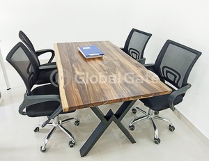 Mesa de madera de nogal/acacia con forma natural, mesa de comedor, fábrica de madera de Vietnam, venta al por mayor - Product Image 2
