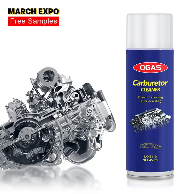 Ogas limpador de carba para carro, limpador de carb, carburador, fácil de remover, manchas, óleo, poeira, motocicleta, spray de limpeza de carro