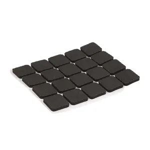 Self Adhesive Silicone Gasket Customized Black Waterproof Seal Rubber Gasket Punching Type Anti Vibration Feet Pads