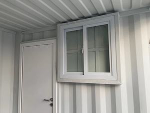 Conteneur sec en acier Corten neuf, taille personnalisée 9'HC, avec porte et fenêtre, en vente, très demandé - Product Image 6