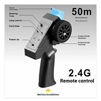 KK Nouveau modèle de voiture RC 4x4 à l'échelle 1/12, 2,4 GHz, câble USB, télécommande, pick-up, véhicule tout-terrain pour enfants et adultes, cadeau