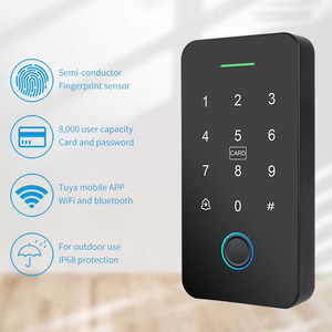 Xu Hướng Sản Phẩm Nhà Máy Bán Buôn 8000 Người Dùng Rfid Đầu Đọc Thẻ Tuya Ứng Dụng An Ninh Truy Cập Máy - Product Image 4