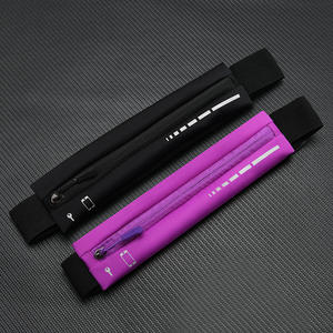 Yüksek Kaliteli Çok Renkli Su Geçirmez Polyester Fermuarlı Spor Bel Çantası Özel Mini Koşu Kemeri - Product Image 5