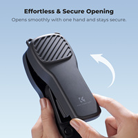 Étui de protection K&F Concept pour DJI Osmo Pocket 3/4 avec 4 emplacements pour filtres, y compris 2 emplacements pour téléobjectifs, coque en PC