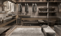 YK Armoire de chambre à coucher moderne Armoire à porte coulissante personnalisée Armoire de plain-pied Meubles de maison durables et verrouillables pour appartements