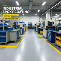Peinture époxy pour sols VALIDAE, revêtement anti-poussière, résistant à l'usure, antidérapant pour garage, entrepôt, atelier, usine, peinture pour sols en béton, OEM