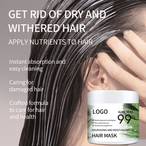 Mascarilla Capilar Profunda de Aloe Vera Calmante para el Cuidado Diario del Cabello, Mascarilla Capilar de Colágeno y Queratina al por Mayor - Product Image 5
