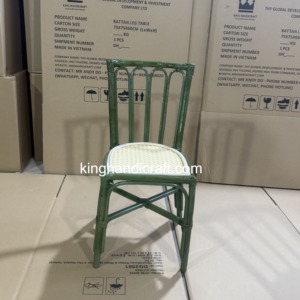 Chaise enfant en rotin faite à la main, écologique, pour la location lors de fêtes, mariages et événements, durable, en osier naturel, pour l'assise des enfants - Product Image 4