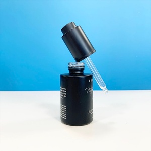 Botella de Vidrio con Gotero para Aceite Esencial, Personalizada, en Negro Mate, de 10ml, 15ml, 20ml, 30ml, 50ml, 60ml, 80ml, 100ml, 1oz, 2oz - Product Image 4