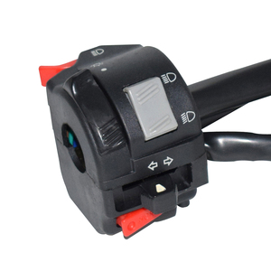 7/8 "22mm <span class=keywords><strong>moto</strong></span> ATV guidon commutateurs de commande phare antibrouillard lumière <span class=keywords><strong>clignotant</strong></span> klaxon bouton de commutation avec <span class=keywords><strong>faisceau</strong></span> de câblage - Product Image 1