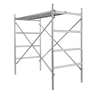 Échafaudage métallique en H réglable en acier galvanisé peint, système de passage rapide pour maçonnerie avec verrouillage rapide - Product Image 4