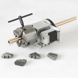 แกนหมุนราคาดี รุ่น K5M-6-100B ขนาด 100 มม. 4 จับ คัชแบบหมุน 6:1A สำหรับเครื่องกัด แกนหมุนแบบกลวง 4 แกน - Product Image 3