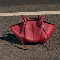 Bolso de Mano Ligero y Personalizado con Accesorios Metálicos, Correa Doble para el Hombro, Conjunto de Bolso y Cartera para Mujer, Bolso de Mano Plegable para Oficina
