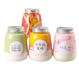 BAMBUS Biodegradable Compostable PLA 500ml 700ml PP U Shape Disposable Cold Use Cup Custom Logo Printed Lids for <strong>Boba</strong> <strong>Bubble</strong> - Product Image 4