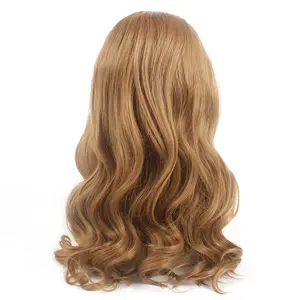 M3gan Megan Cosplay Wigs New Product Movie Female Lead Middle Parting Long Curly Hair Full Head Cap for Cosplay hairpiece