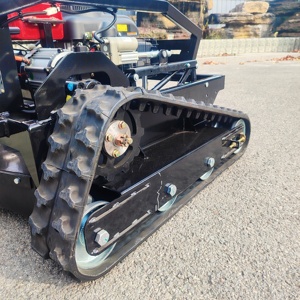 Tondeuses à gazon radiocommandées sur chenilles tout-terrain, robot de désherbage télécommandé - Product Image 4