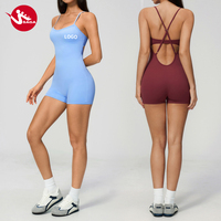 Nouvelle Arrivée Vente en Gros Direct Usine Combinaison Moulante Gainante Une Pièce pour Entraînement et Yoga