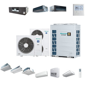 ระบบปรับอากาศกลางแบบ VRF ยี่ห้อ Hisense/gree/Midea/TCL/Chigo  ชุดภายนอกอาคารสำหรับระบบปรับอากาศกลางแบบ VRF - Product Image 5