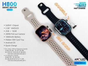 H800 Global Version Smartwatch 4G <b>SIM</b> GPS 2+16GB Android Independent Calling Phone Watch Google Store TiKToK Unisex Smart Watch - Product Image 2