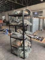 Support de stockage d'entrepôt à angle fendu à 5 niveaux classique de vente chaude