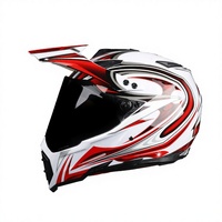 Casque intégral de moto tout-terrain exclusif transfrontalier certifié DOT CE XSSMLXLXXL