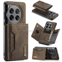 Portefeuille magnétique détachable étui en cuir fentes pour cartes couverture antichoc pour OnePlus 9 9R 9RT 9Pro ACE 10Pro 11 12 Nord 2 N200 N20