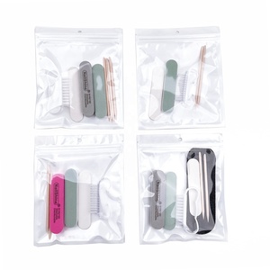 Juego de Manicura Desechable 8 en 1, Set de Manicura <span class=keywords><strong>para</strong></span> Salón de Uñas, Lima de Uñas, Mini Pulidor, Palito de Madera, Cepillo <span class=keywords><strong>para</strong></span> Uñas, <span class=keywords><strong>para</strong></span> Pedicura y Manicura - Product Image 4