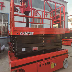 Plataforma Elevadora de Tijera Autopropulsada Eléctrica de 8 m, Bajo Nivel de Ruido, Alimentada por Batería, para Almacén - Product Image 6