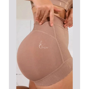 Shorts gainants taille haute pour femme, effet remonte-fesses, Faja Colombiana BBL, pour <span class=keywords><strong>ventre</strong></span> <span class=keywords><strong>plat</strong></span> et fessier volumineux - Product Image 1