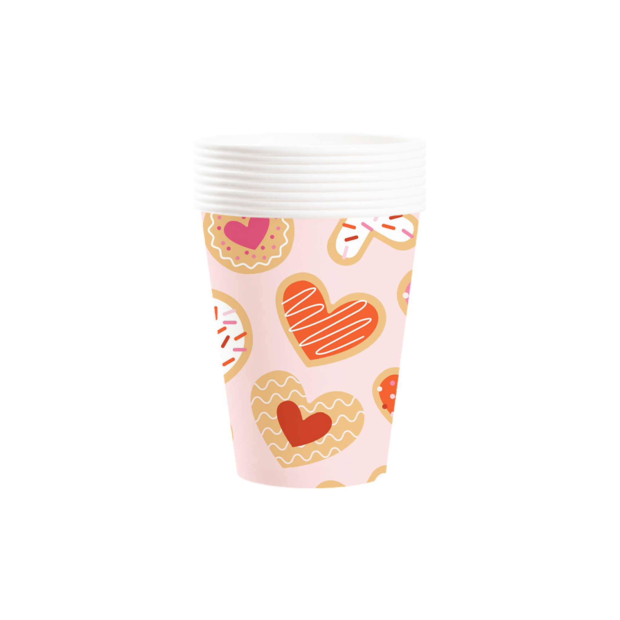 Vaso de papel de 9oz*8 unidades