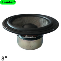 (8-007) OEM Haut-parleur de woofer central à double aimant de 8 pouces Haut-parleur de basses moyennes de 8 pouces