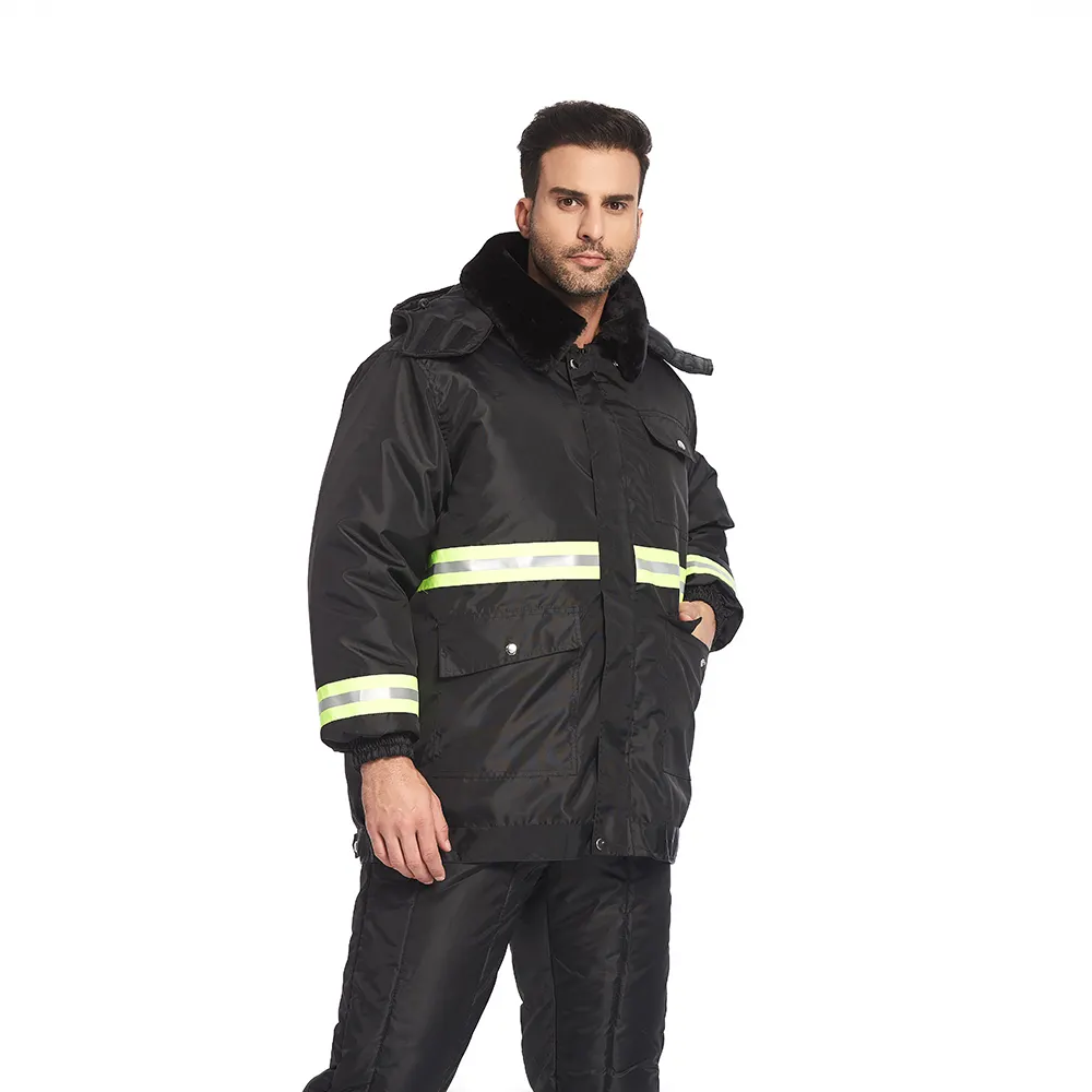 Winter Worksuit Vriezer Opslag Werk Warme Kleding Sets Koude Bescherming Workwear Suit Lage Temperatuur Extreme Koude Weer Slijtage