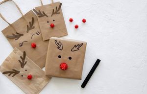 Custom Printed Restaurant Craft Paper <b>Bags</b> for Gift - Product Image 4