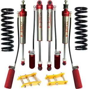 VRD4x4 Suspension Kits LC71-LC76 Shocks Adjusted Gas Oil Filled Springs Smoothie Ride Shock Absorber for Land Cruiser 70 Series