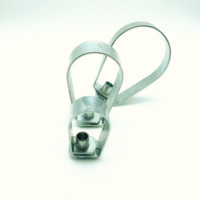Colliers de serrage à ressort en acier inoxydable de haute qualité pour raccords métriques/pouces, supports de tuyaux galvanisés