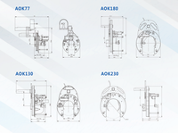 Machine de soudage orbitale automatique TIG de type ouvert BOHAN AOK77, soudage toutes positions, diamètre de tube 19-77 mm, équipement de soudage de tubes