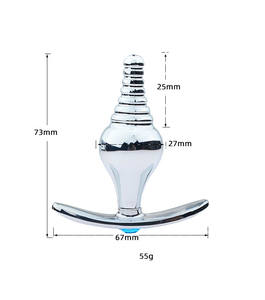 جهاز تدليك شرجي موسع للبروستاتا, ألعاب جنسية لإشباع البروستاتا ، مقبس شرجي معدني لاستمناء النساء خارج المنزل - Product Image 3
