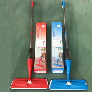 360 Lau Các Nhà Sản Xuất Handsfree Độc Đáo Phun <span class=keywords><strong>2</strong></span> Trong <span class=keywords><strong>1</strong></span> Màu Xanh Phẳng Sợi Microfibre Phun Lau Cho Sàn Làm Sạch Với Xô - Product Image 2