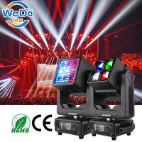 400W Sharp Beam Light + Uniform Wash + Pixel Multi Effects Stage Light Dmx Moving Head Spot LED 400w Moving Head Light pour Club Bar