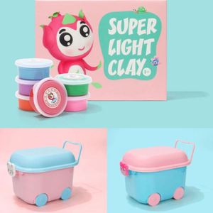 24 Colors DIY Air Dry <b>Clay</b> <b>Set</b> with Plastic Eco-friendly Slime for Stress Relief-Bulk Children's Toys - Product Image 4