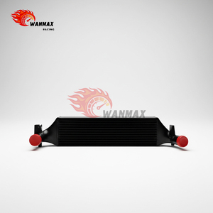 Intercooler de course en aluminium JT-PC08 pour VW Polo 6R 6C GTI, <span class=keywords><strong>Audi</strong></span> <span class=keywords><strong>A1</strong></span>, SEAT Ibiza – Amélioration de refroidissement haute performance - Product Image 1