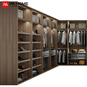 Fournisseur d'usine PA, dressing classique de luxe avec solutions de rangement personnalisables, armoires élégantes - Product Image 5