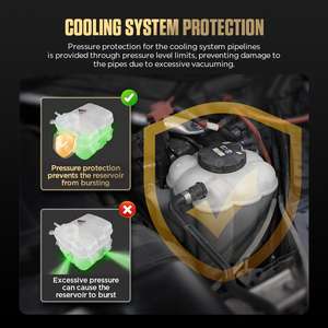 AUTOOL SC301 Kit d'outils pour véhicule Système de refroidissement du radiateur Rinçage Nettoyage Diagnostic Liquide de refroidissement Testeur de pression pour voitures - Product Image 3