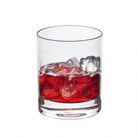 Verres à shot de haute qualité à base épaisse, capacité 201-300 ml, lot de 4 pièces, style classique, pour cadeaux de fête