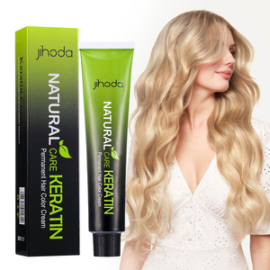 개인 라벨 낮은 암모니아 TOP NEW 미용실 제품 63 색 영구 염색약 크림 유기농 헤어 컬러 - Product Image 3